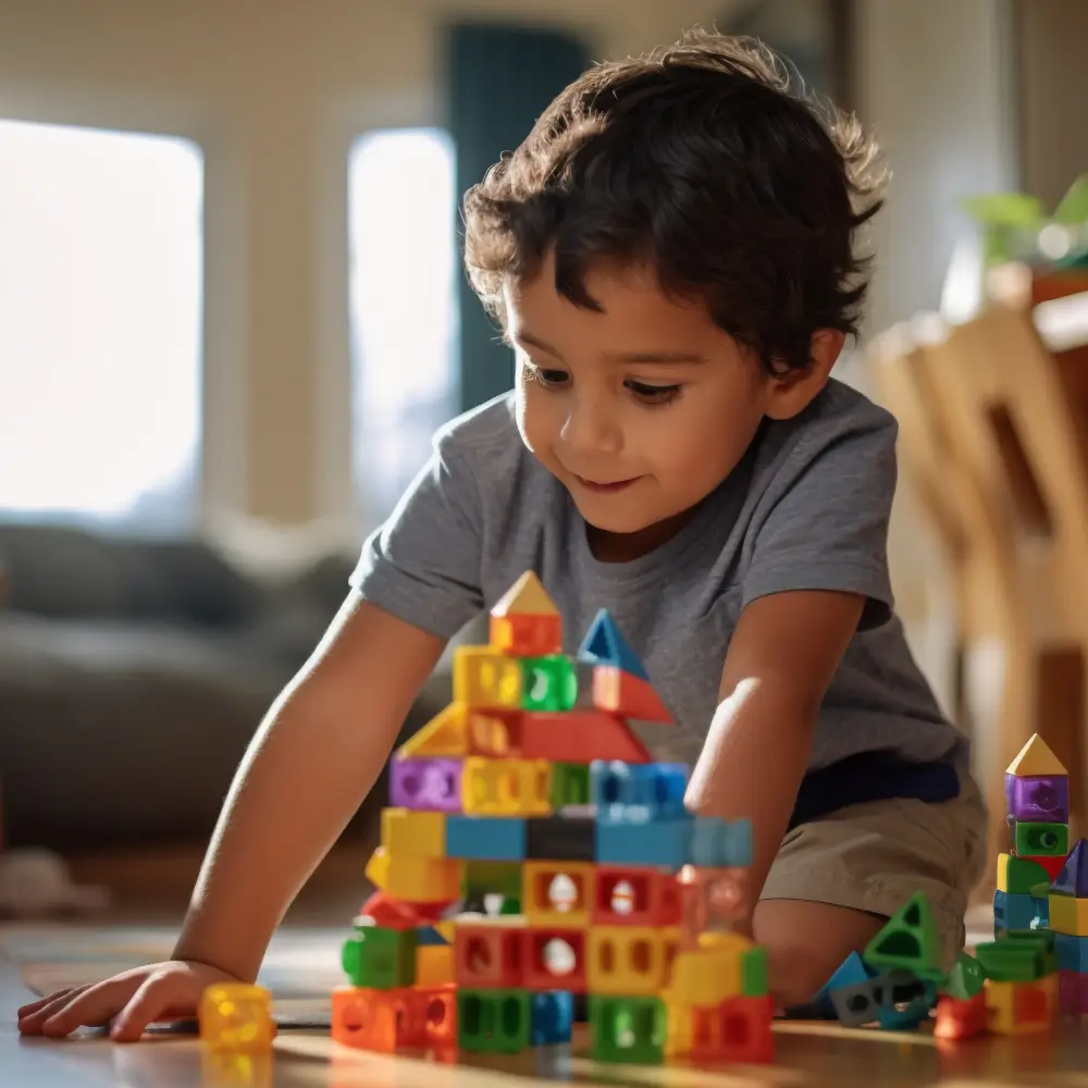 Indian boy at play
